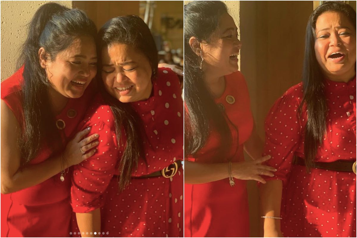 कॉमेडी क्वीन भारती सिंह इंडस्ट्रीत अतिशय लोकप्रिय आहे. भारती आणि तिची मोठी बहीण पिंकी सिंह अगदी सेम दिसतात. (Instagram @bhartisingh) कॉमेडी क्वीन भारती सिंह इंडस्ट्रीत अतिशय लोकप्रिय आहे. भारती आणि तिची मोठी बहीण पिंकी सिंह अगदी सेम दिसतात. (Instagram @bhartisingh)