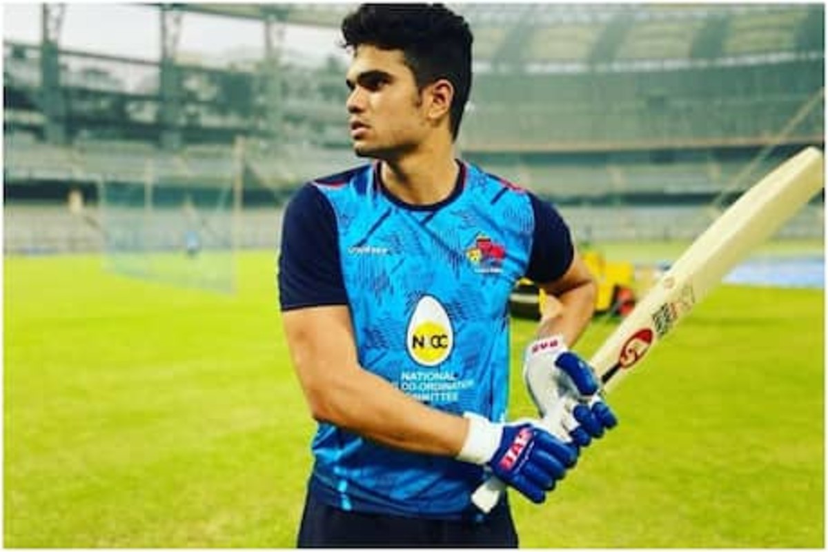IPL Auction पूर्वी अर्जुन तेंडुलकरचा धमाका, फक्त 31 बॉलमध्ये ठोकले 77 रन!