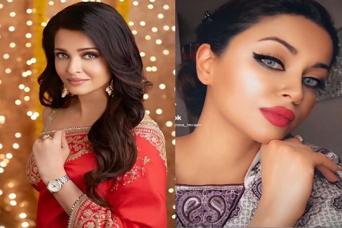 सध्या सोशल मीडियावर सेलेब्रिटीजच्या डुप्लिकेटची खूप चर्चा पहायला मिळते. लोक त्यांना मोठया प्रमाणात फॉलो देखील करतात. सध्या पाकिस्तानच्या एका तरुणीची खूप चर्चा होत आहे जी हुबेहूब ऐश्वर्या राय बच्चनसारखी दिसते. ( Photo - Instagram ) सध्या सोशल मीडियावर सेलेब्रिटीजच्या डुप्लिकेटची खूप चर्चा पहायला मिळते. लोक त्यांना मोठया प्रमाणात फॉलो देखील करतात. सध्या पाकिस्तानच्या एका तरुणीची खूप चर्चा होत आहे जी हुबेहूब ऐश्वर्या राय बच्चनसारखी दिसते. ( Photo - Instagram )