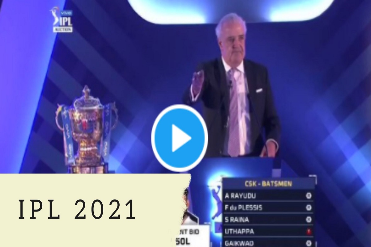 IPL Auction 2021 : सात वर्षानंतर ‘हा’ चॅम्पियन खेळणार आयपीएल, टाळ्याच्या गजरात सर्वांनी केलं स्वागत VIDEO