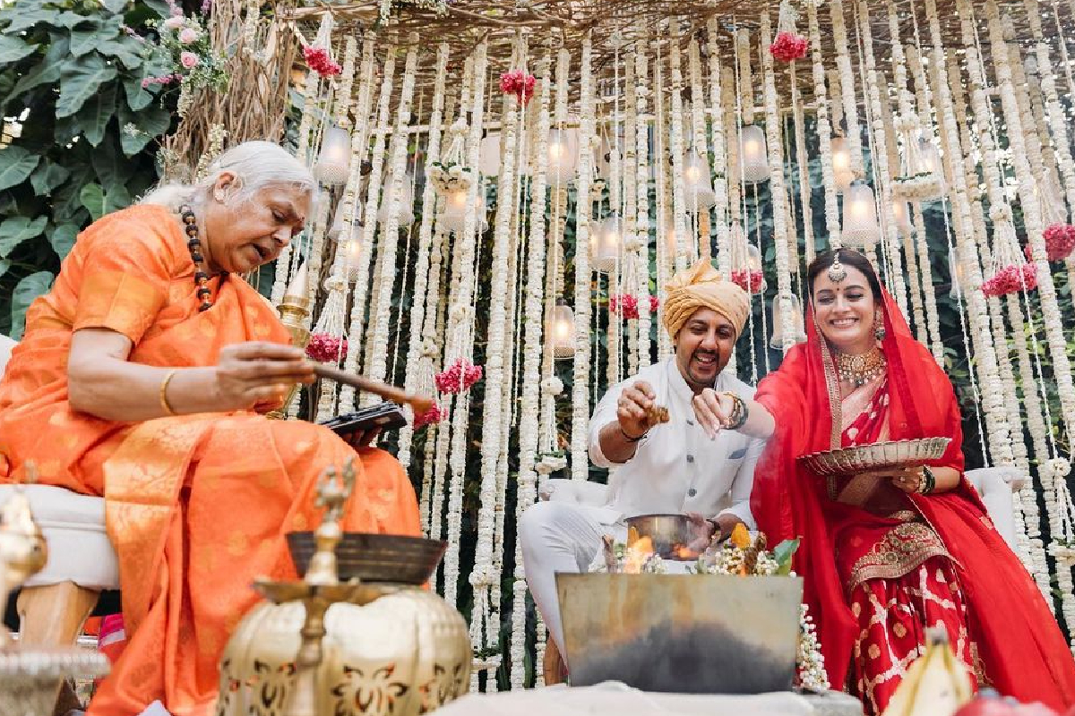 कन्यादान आणि पाठवणी का नाही?; दिया मिर्झानं टीकाकारांना दिलं उत्तर