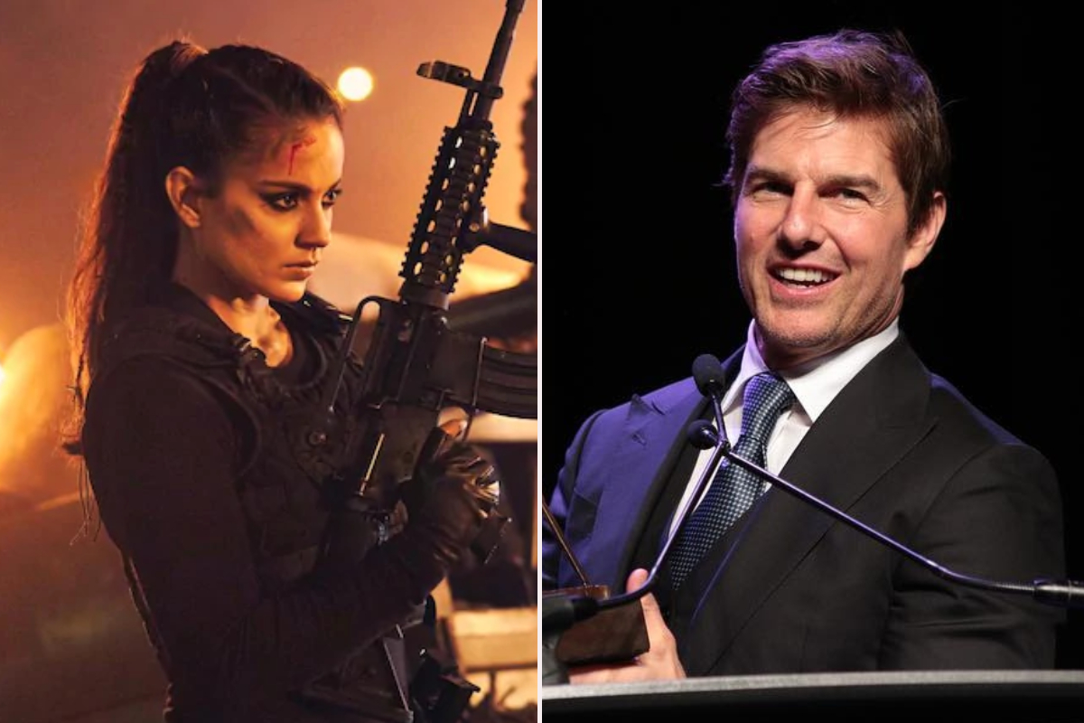 'मी तुझ्यापेक्षा चांगले स्टंट करते'; कंगनाचं आता थेट टॉम क्रूझला आव्हान