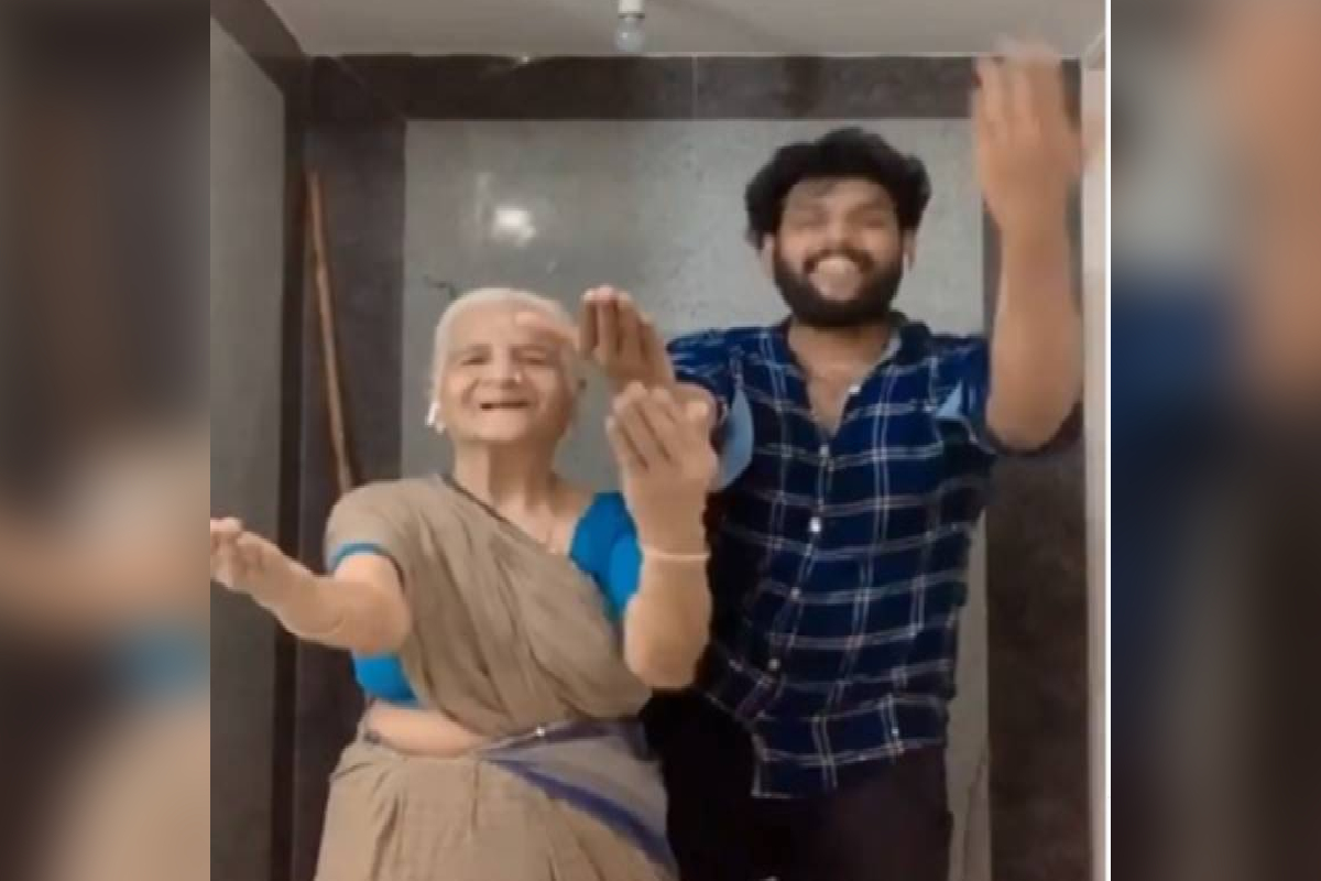 आजीबाईंचा ‘टॉप टकर’ डान्स पाहिला का?; VIDEO पाहून बादशाह देखील झाला थक्क