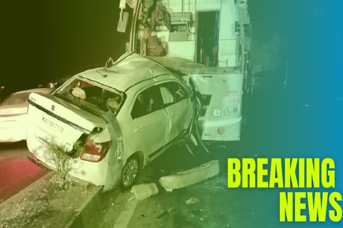 अहमदनगर-औरंगाबाद महामार्गावर भीषण अपघात, पाच जण जागीच ठार