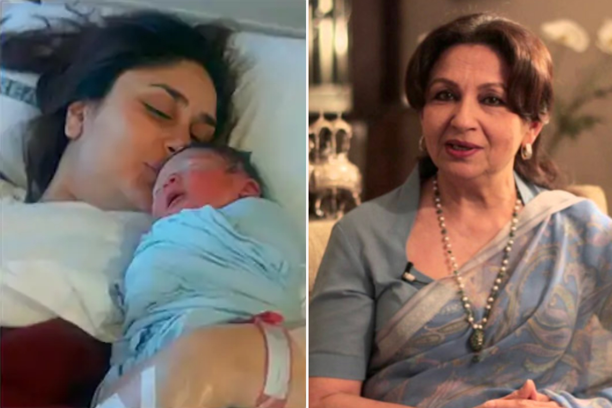 शर्मिला टागोर नातवापासून दूर; का नाही पाहिला करीनाच्या दुसऱ्या मुलाचा चेहरा?