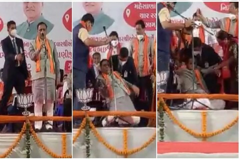 Vijay Rupani यांची (Covid-19 positive) कोरोनाची चाचणी पॉझिटिव्ह आल्याची बातमी आहे.