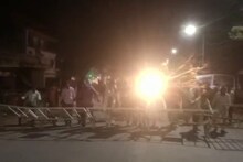 औरंगाबादेत भाजप कार्यकर्त्यांचा राडा, पोलिसांनी लावलेले बॅरिकेट्स तोडले