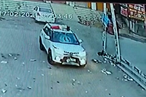 भीषण म्हणजे कारचालकाने मृत सायकलस्वाराला गाडीच्या छतावर ठेवून तब्बल 10 किमीपर्यंत प्रवास केला.