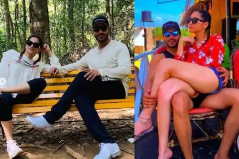 व्हॅलेंटाईन वीकमध्येही (Valentine's Day) अंकिता आणि विकी एकमेकांसोबत खास वेळ घालवण्यासाठी व्हॅकेशनवर गेले आहेत. अंकितानं आपल्या इन्स्टाग्राम स्टोरीमध्ये याचाच एक फोटो आणि एक व्हिडीओ शेअर केला आहे. 
