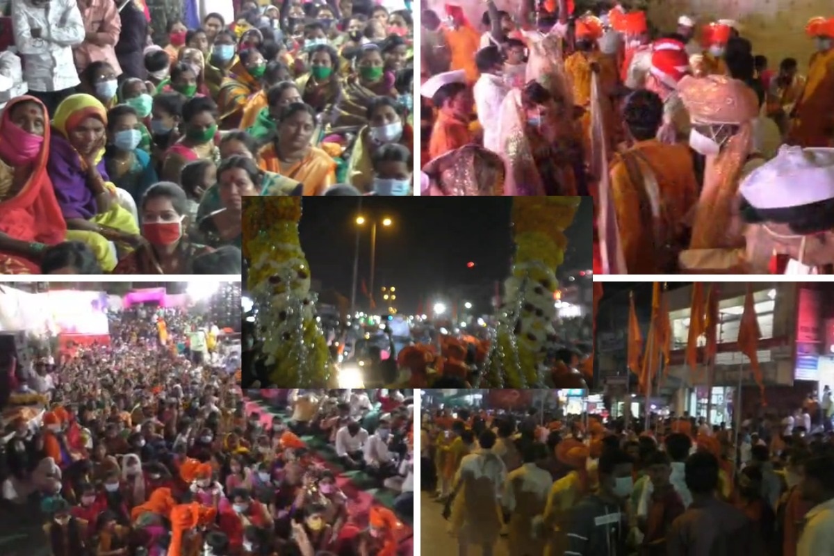 विवाह सोहळ्यात भलतीच गर्दी, अनेकांविरोधात गु्न्हे दाखल; खासदार-आमदारांचीही होती भर