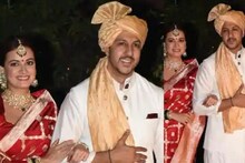 दीपिका, अनुष्काला टाकलं मागे; सोशल मीडियावर दीया मिर्झाचे लग्नातील PHOTO VIRAL