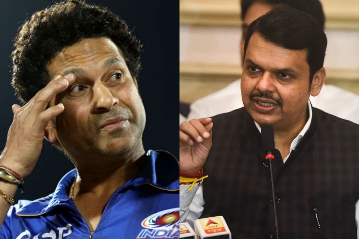 'सचिन तेंडुलकर यांचा असा अपमान सहन करणार का?' फडणवीस यांचा सरकारला सवाल