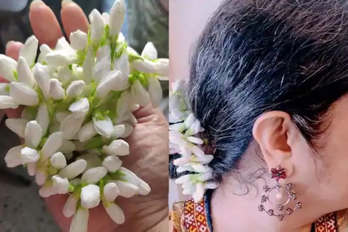 ..अन् आईनं निर्जीव वस्तूतही आणला जीव, सोशल मीडियावर होतीये 'या' गजऱ्याची चर्चा