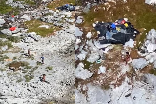 रेस्क्यू ऑपरेशनचा थरार! निर्जन बेटावर नारळ, उंदीर खाऊन महिनाभर जिवंत राहिले