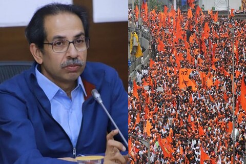 कोरोनाच्या पार्श्वभूमीवर 20 ते 30 हजारांच्या संख्येने मराठा क्रांती मोर्चा निघणार असल्याचं सांगितलं जात आहे, त्यामुळे ठाकरे सरकारची चिंता वाढली आहे. 
