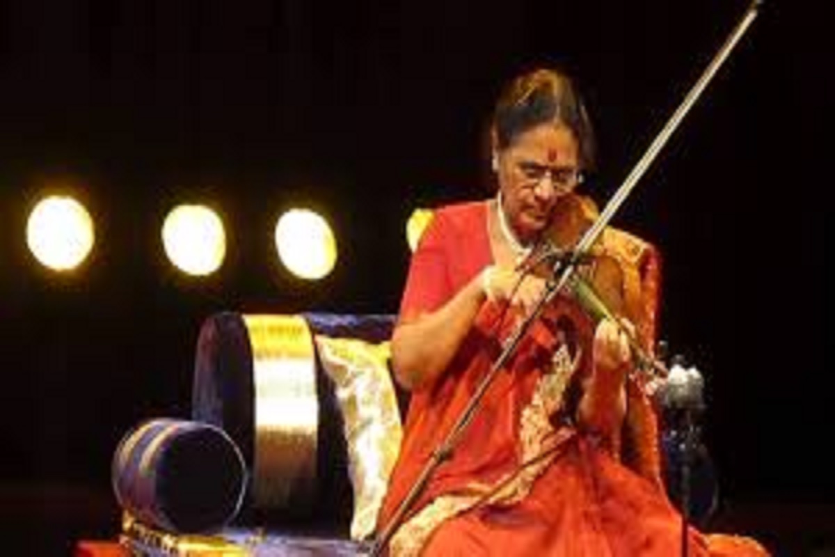 राज्य शासनाचा पं. भीमसेन जोशी पुरस्कार या व्हायोलिन वादक विदुषीला जाहीर