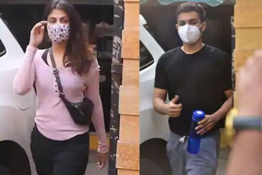 नेमकी त्याच ठिकाणी रिया चक्रवर्ती पुन्हा दिसली; मीडियाने विचारलेल्या प्रश्नावर म्हणाली...पाहा VIDEO