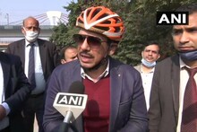 पेट्रोल-डिजेलच्या किमती वाढल्या म्हणून रॉबर्ट वाड्रा ऑफिसला निघाले सायकलीवरुन