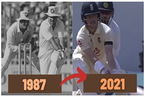 इंग्लंडचा बॅट्समन रॉरी बर्न्सनं (Rory Burns) चेन्नई टेस्ट खेळताना एक चूक केली. या चुकीमुळे इंग्लिश टीमची 34 वर्ष जुनी जखम ताजी झाली आहे.