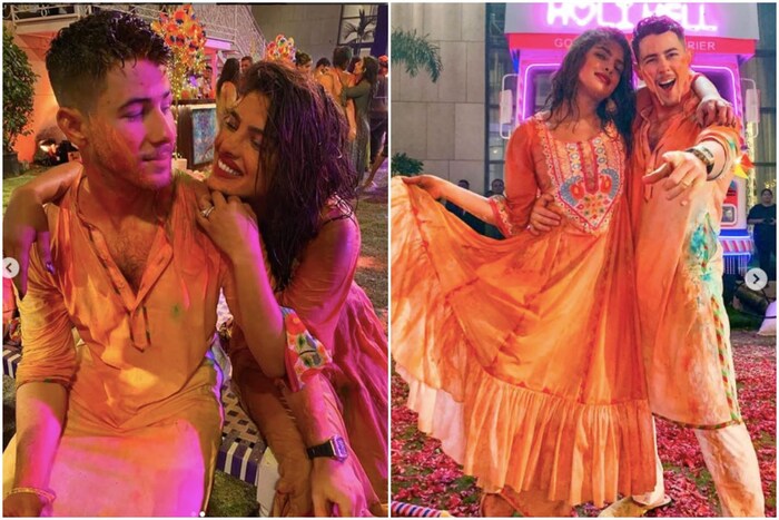 प्रियांका चोप्रा गेल्या वर्षी खास रंगपंचमीसाठी परदेशातून आपला पती निक जोनस सोबत भारतात आली होती. आपल्या विदेशी पतीसोबत तिनं मोठ्या उत्साहात रंगपंचमीचा आनंद घेतला होता.