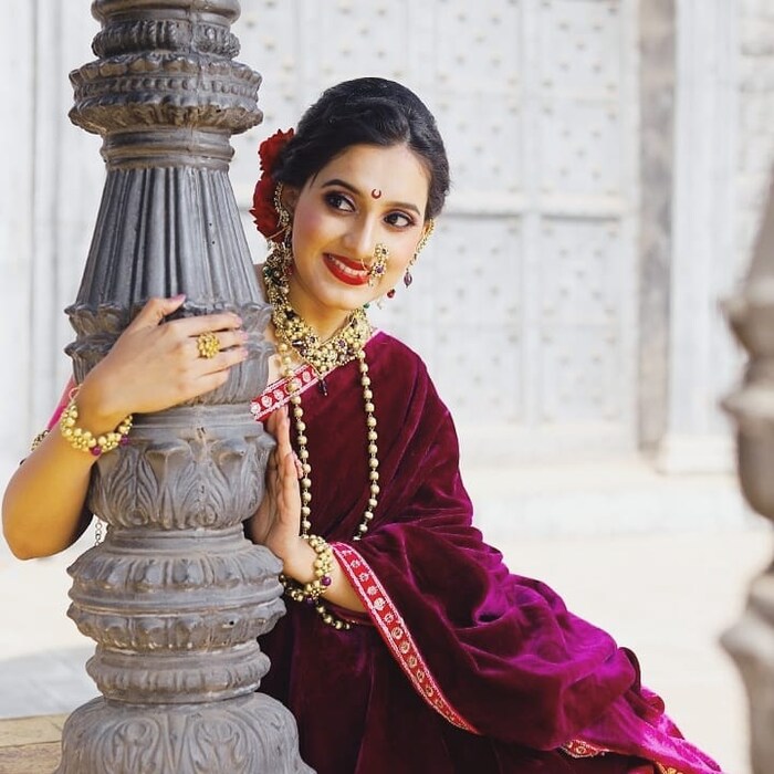 तिनं ‘संगीत संशय कल्लोळ’ या नाटकातून रंगभूमीवर पदार्पण केलं होतं. (Uma Pendharkar/instagram)