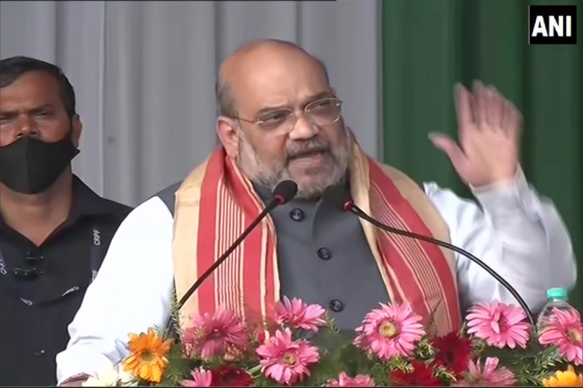 Assam Assembly Elections 2021 : 'पाच वर्ष द्या, आसाममधील घुसखोरी समाप्त करू' अमित शहांचं आश्वासन