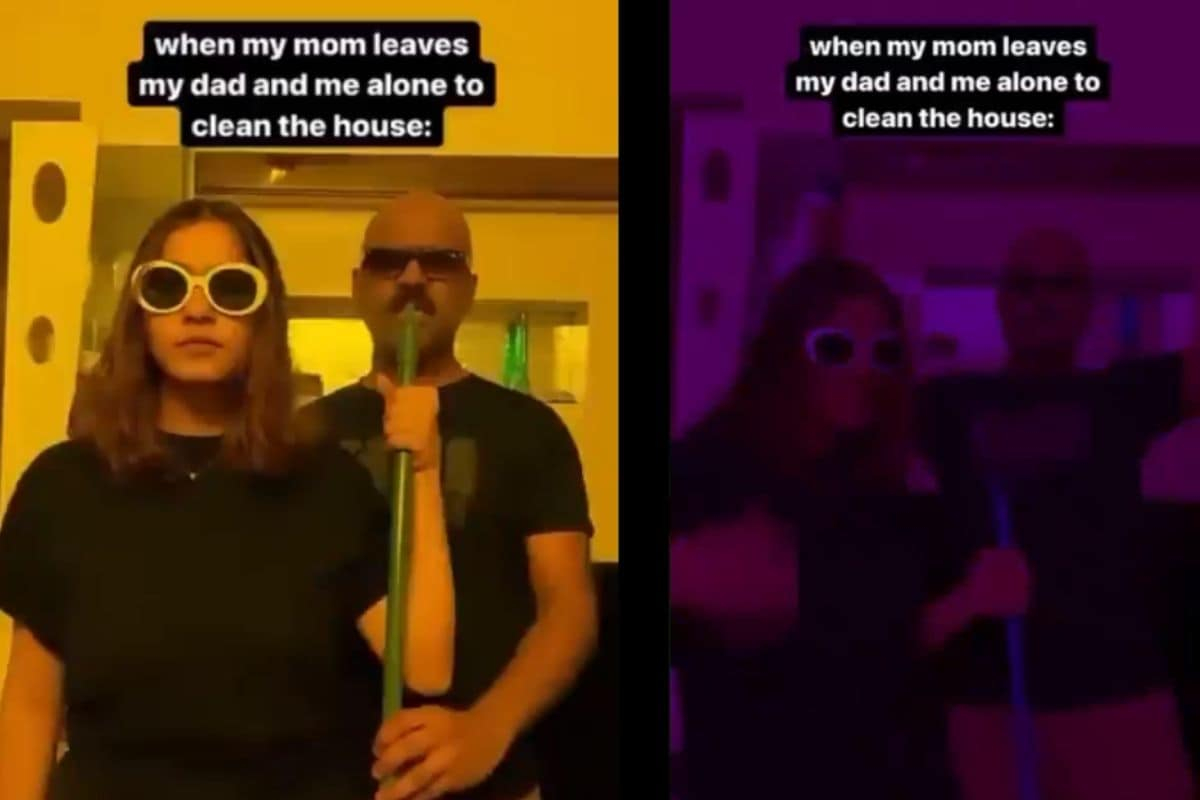 हिमेश रेशमियाच्या गाण्यावर बाप-लेकीचा धुमाकूळ; क्रेझी Video पाहून व्हाल थक्क