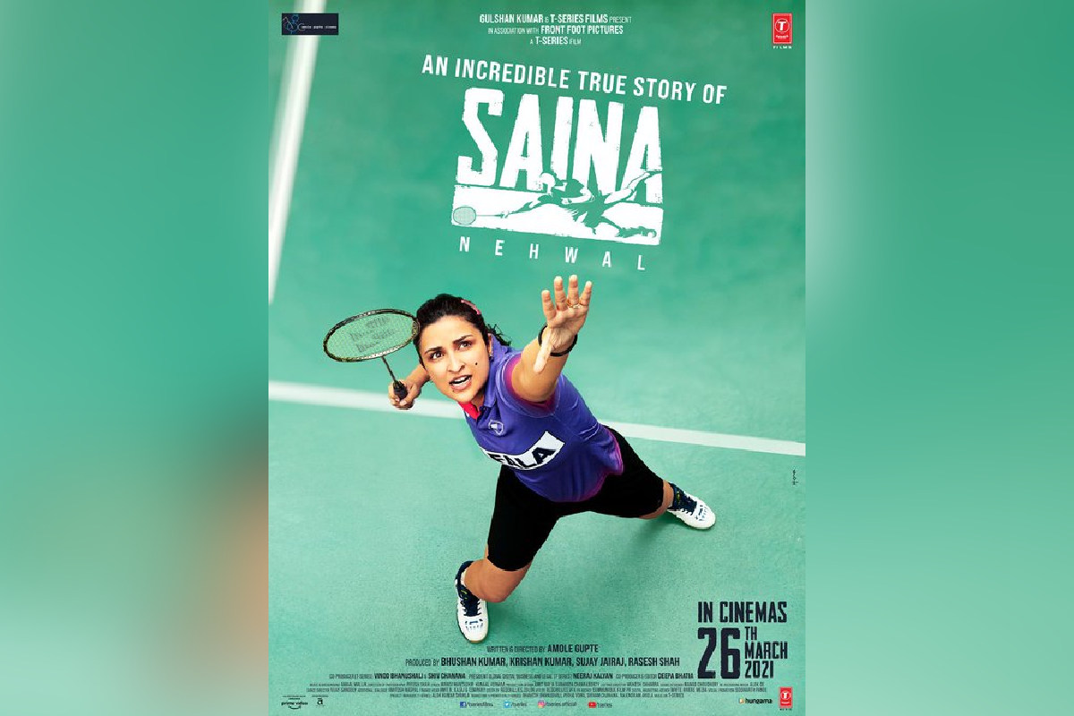 रविना टंडननं Saina चित्रपटावर केलं ट्विट; ‘परिणीतीचा अभिनय पाहून...’