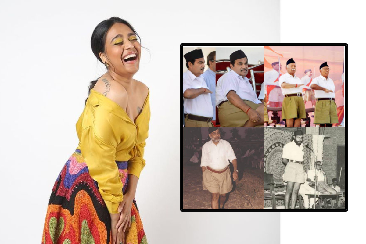 फाटलेल्या जीन्सवरुन स्वरा भास्करनं घेतली RSSची फिरकी; म्हणाली...