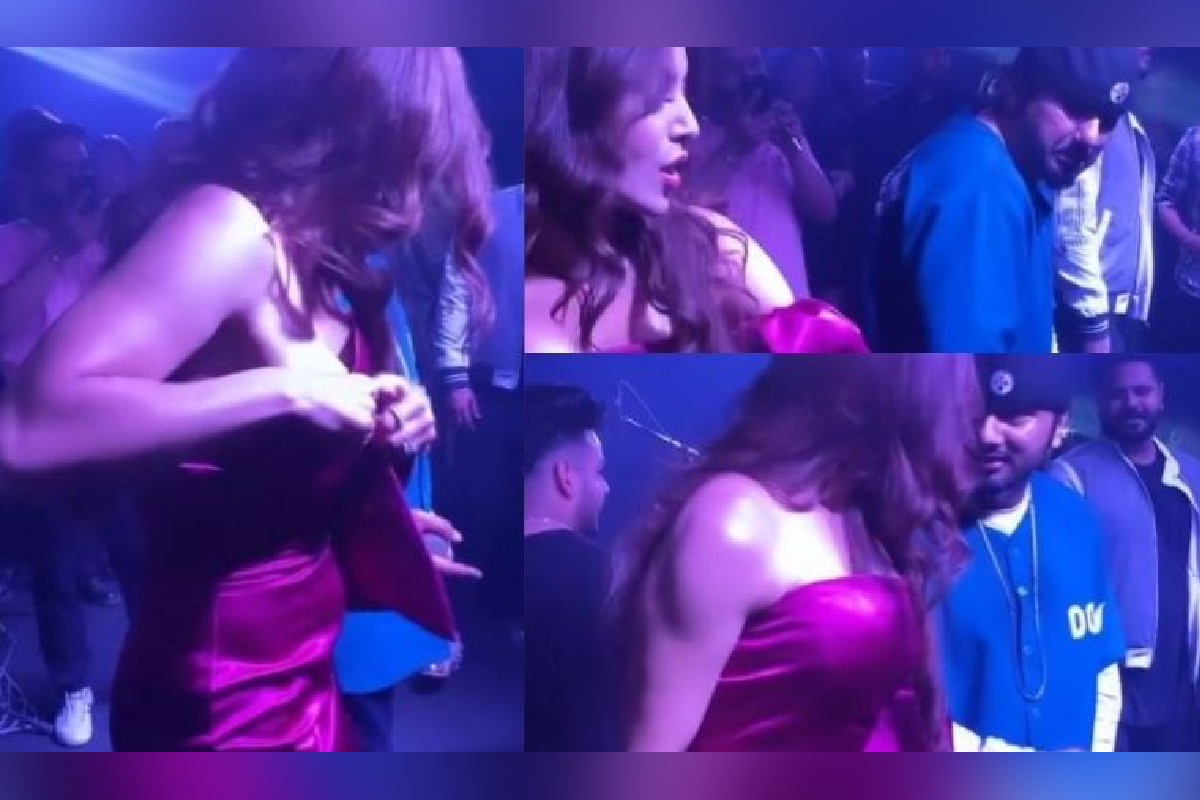 स्ट्रिप डान्स करताना उर्वशीसोबत नको ते घडलं; हनी सिंगनं सावरला प्रसंग