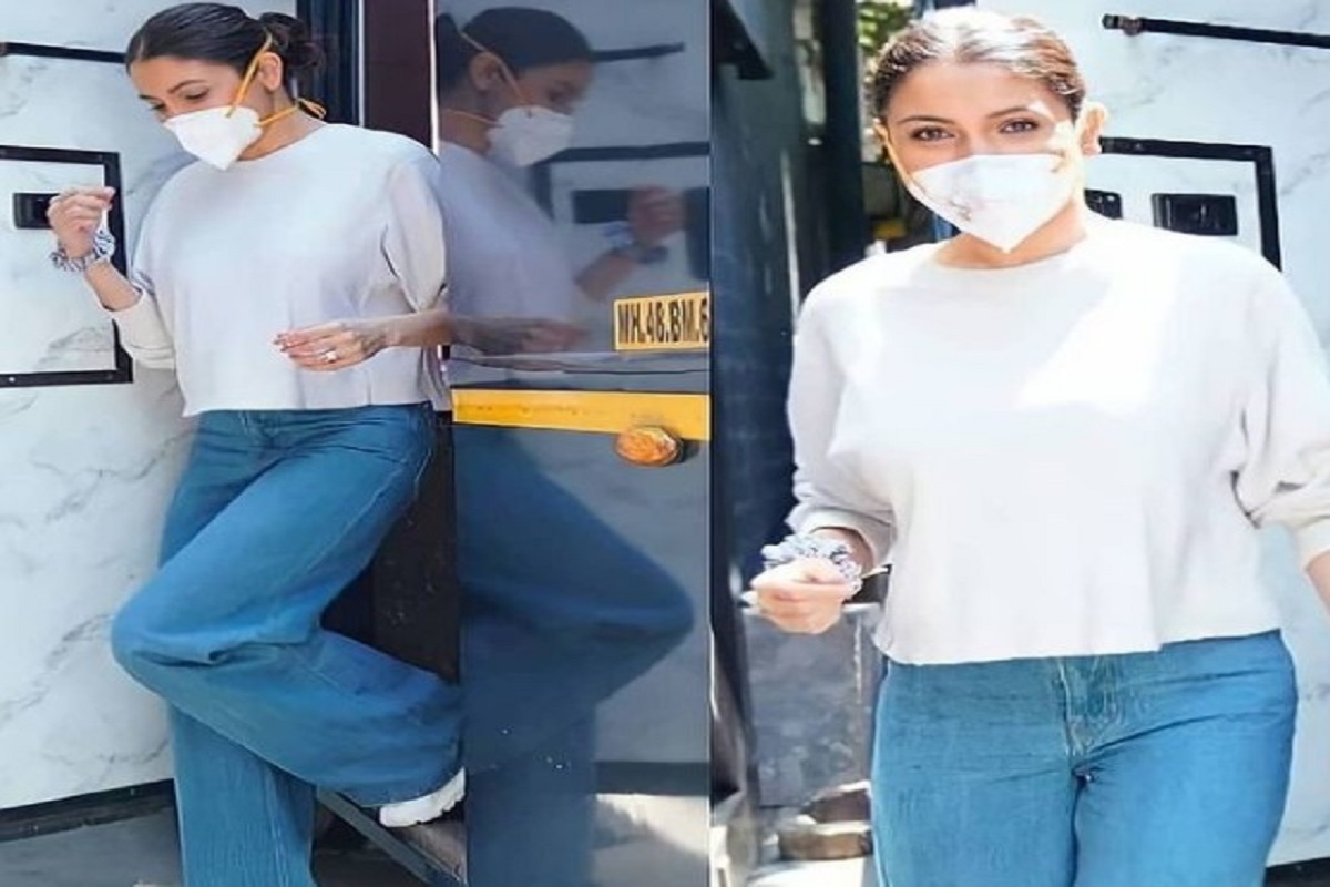 शूटिंगला परतलेल्या अनुष्का शर्माचा 'तो' व्हिडीओ सोशल मीडियावर व्हायरल; नेटकऱ्यांनी विचारले प्रश्न