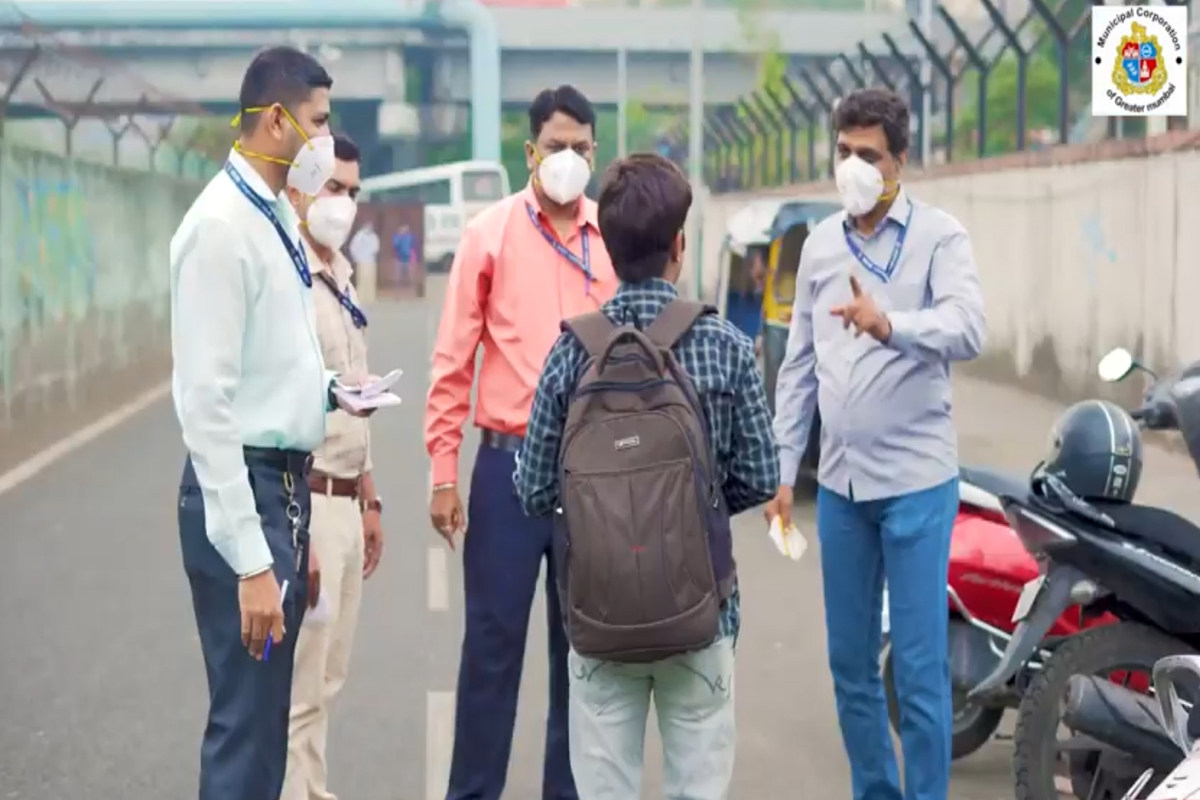 अजब! मास्क न घालणाऱ्या मुंबईकरांमुळे पालिकेच्या तिजोरीत भरघोस भर