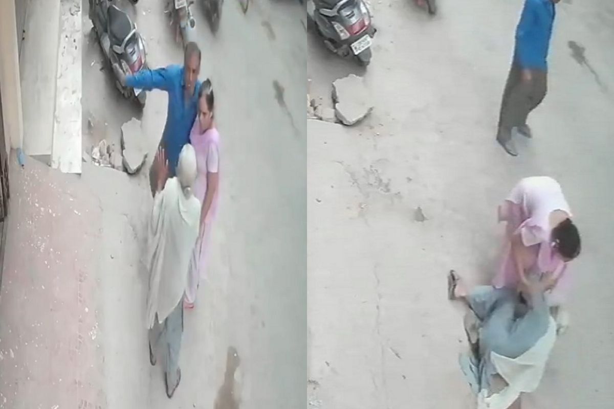 मुलाने कानाखाली लगावताच धाडकन कोसळली माऊली, जागीच मृत्यू; CCTV VIDEO व्हायरल