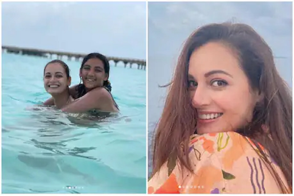 दीया मिर्झा सावत्र मुलीसोबत घेतेय सुट्ट्यांचा आनंद; PHOTO सोशल मीडियावर व्हायरल