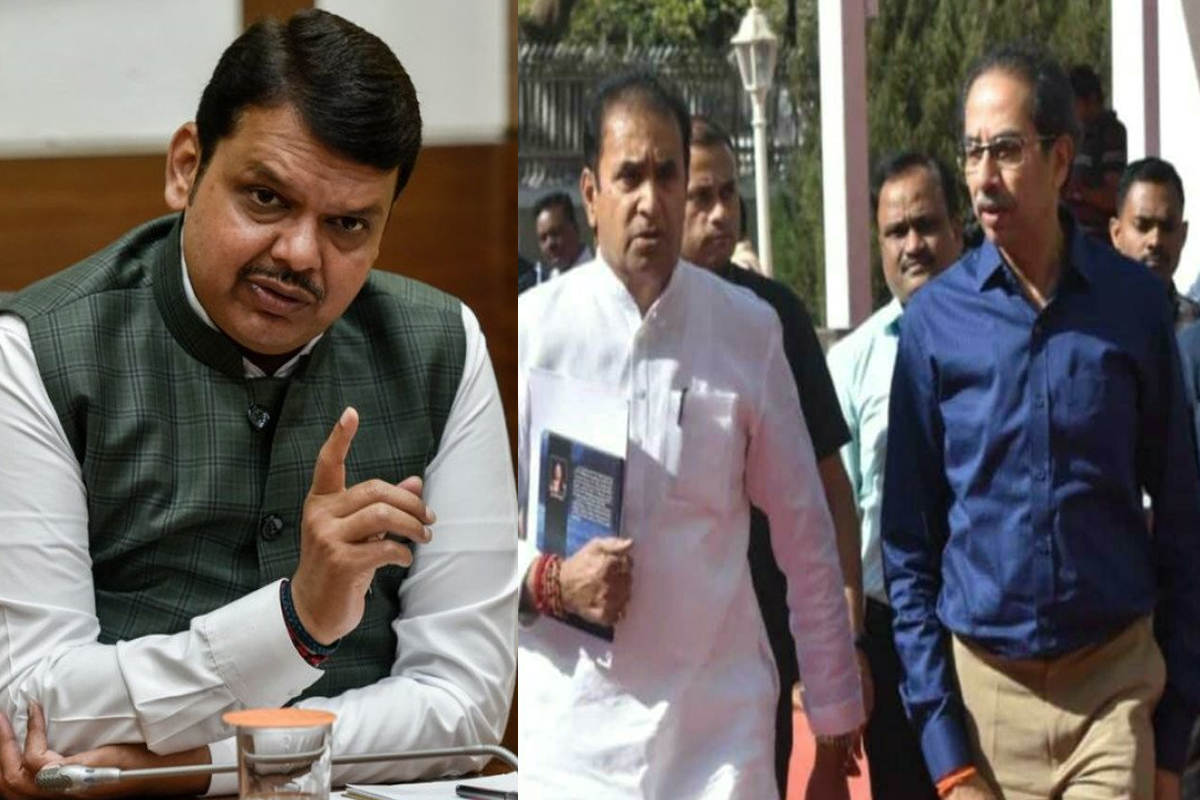 सचिन वाझेंचा निर्णय मुख्यमंत्र्यांना भेटल्यानंतर गृहमंत्र्यांनी बदलला, फडणवीसांचा आरोप