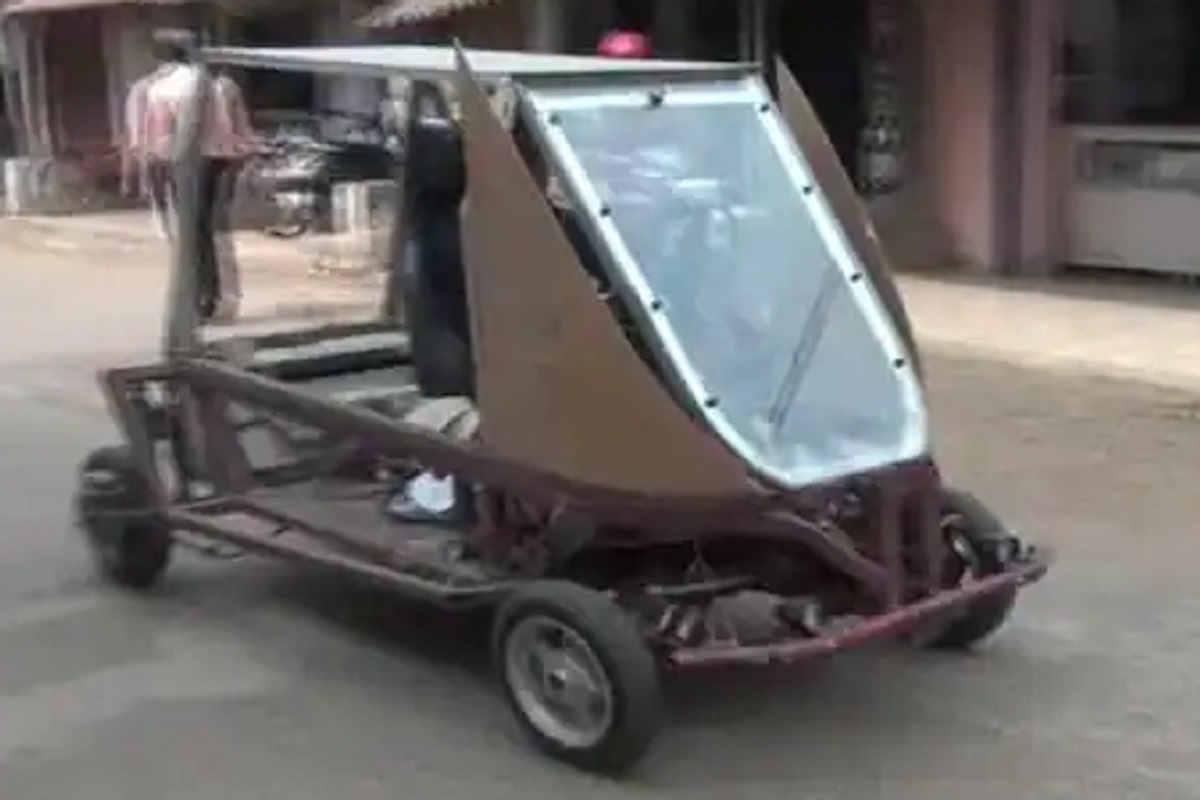 शेतकऱ्याची कमाल! लॉकडाउन काळात बनवली Electric Car; इतर गाड्यांच्या तुलनेत अशी ठरतेय उत्तम