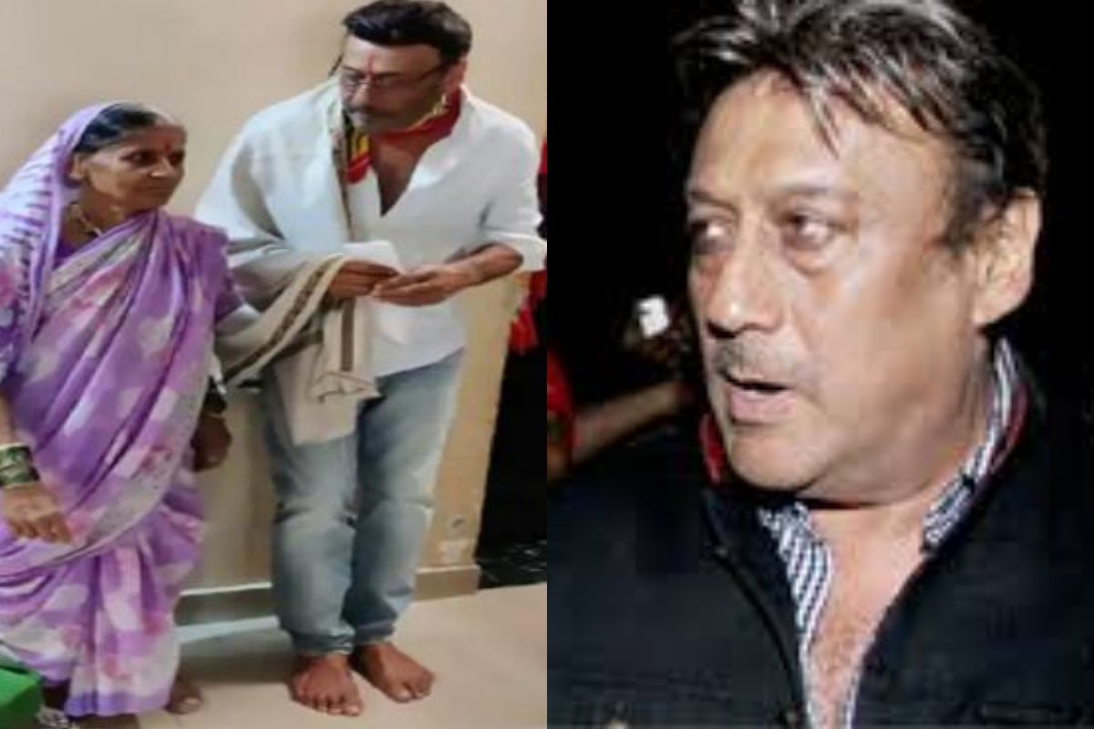 जीवाला जीव देणारा माणूस; घरकाम करणाऱ्या महिलेच्या कुटुंबाचं सांत्वन करण्यासाठी पोहोचला जॅकी दादा..