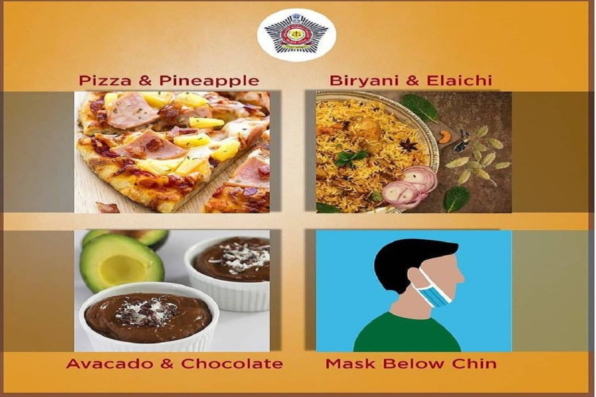 'एकवेळ पिझ्झा आणि अननस चालेल पण..' मुंबई पोलिसांची पोस्ट व्हायरल