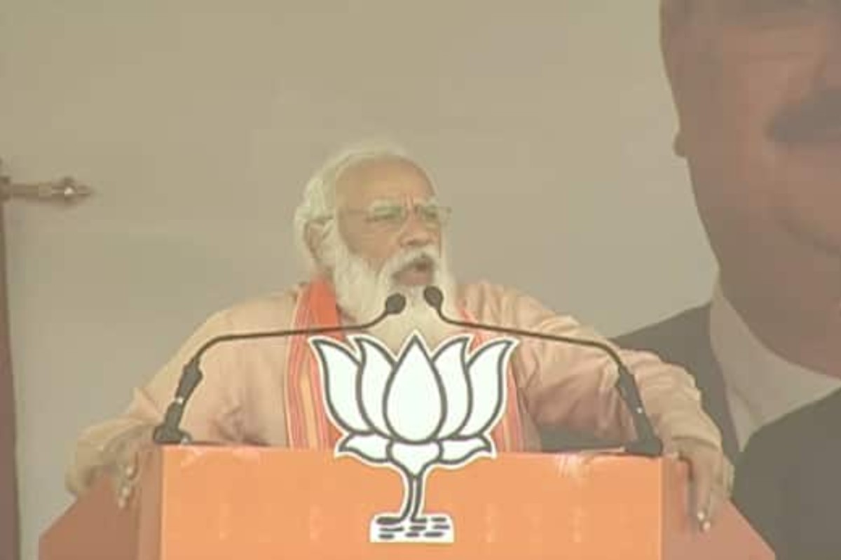 West Bengal Assembly Election 2021: 'ममता सरकारचा पराभव पक्का', मोदींचा दावा! 'खेला होबे' घोषणेलाही दिलं उत्तर