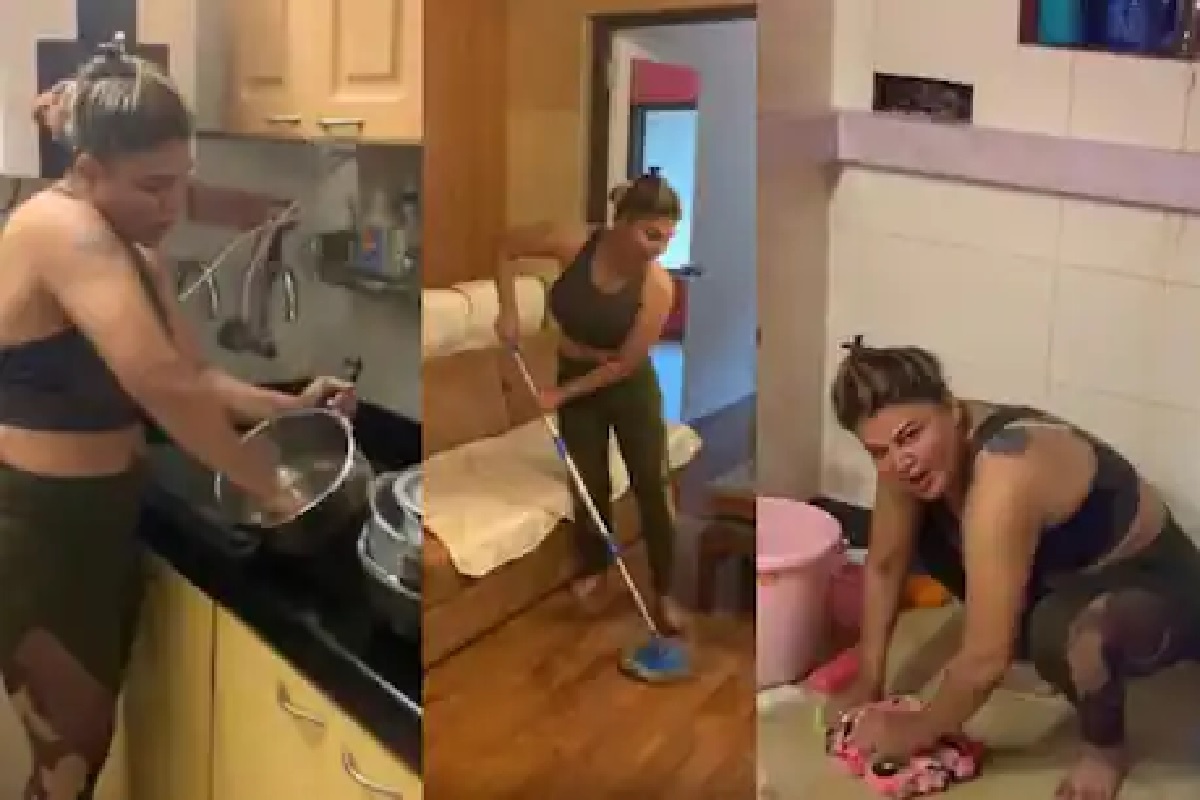 अरेरे! Bigg Boss च्या घरातून बाहेर पडल्यानंतर राखीची झाली अशी अवस्था