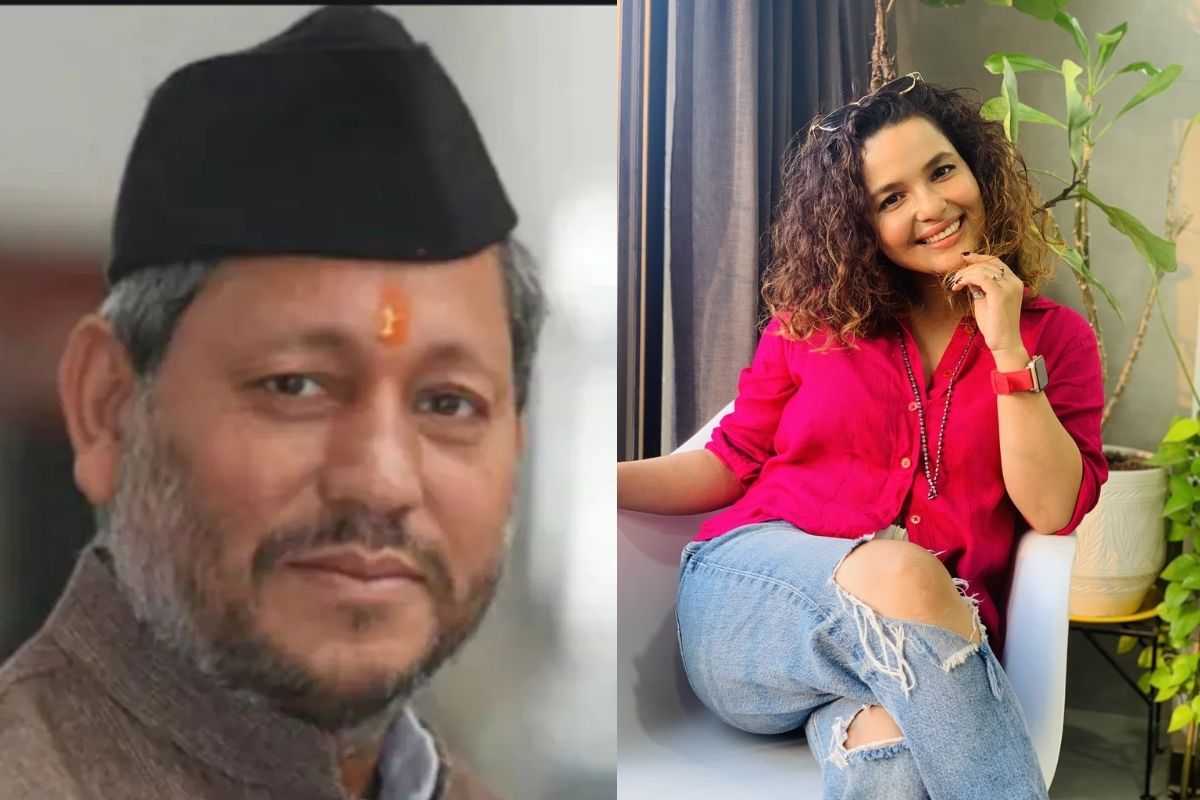 CM तीरथ रावतांच्या मुलीनंच फाटलेली जीन्स घातली का? जाणून घ्या व्हायरल फोटोमागचं तथ्य