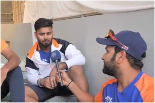 IND vs ENG : खेळपट्टीमागे इतका का बोलतोस? रोहितच्या प्रश्नाला पंतने दिलं उत्तर