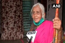 पुण्याच्या आजींनी दिल्लीत स्वीकारला सत्कार, तिथंही लाठी चालवत मिळवली दाद पुण्याच्या आजींनी दिल्लीत स्वीकारला सत्कार, तिथंही लाठी चालवत मिळवली दाद