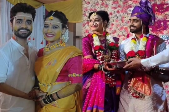 अभिनेता संग्राम समेळ दुसऱ्यांदा अडकला लग्नाच्या बेडीत, ही आहे संग्रामची बायको....
