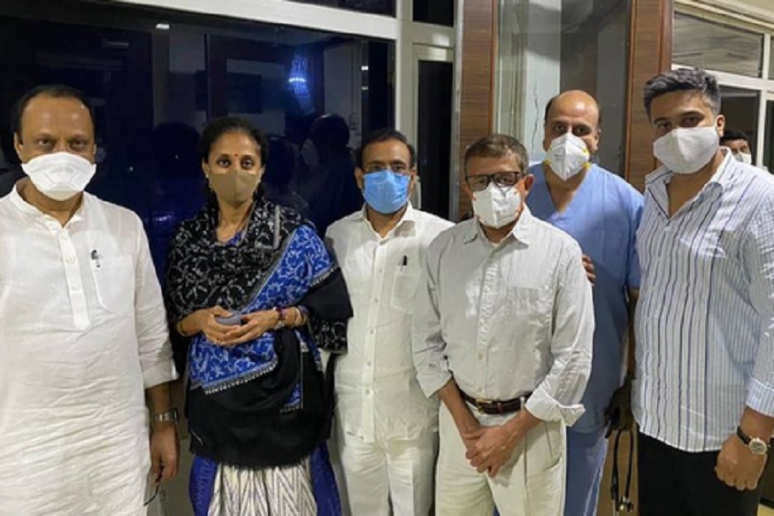 शरद पवारांवरील शस्त्रक्रिया यशस्वी, फोटो शेअर करत सुप्रिया सुळेंनी मानले डॉक्टरांचे आभार