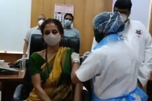 शरद पवारांपाठोपाठ सुप्रिया सुळेंनी घेतली कोरोना लस शरद पवारांपाठोपाठ सुप्रिया सुळेंनी घेतली कोरोना लस