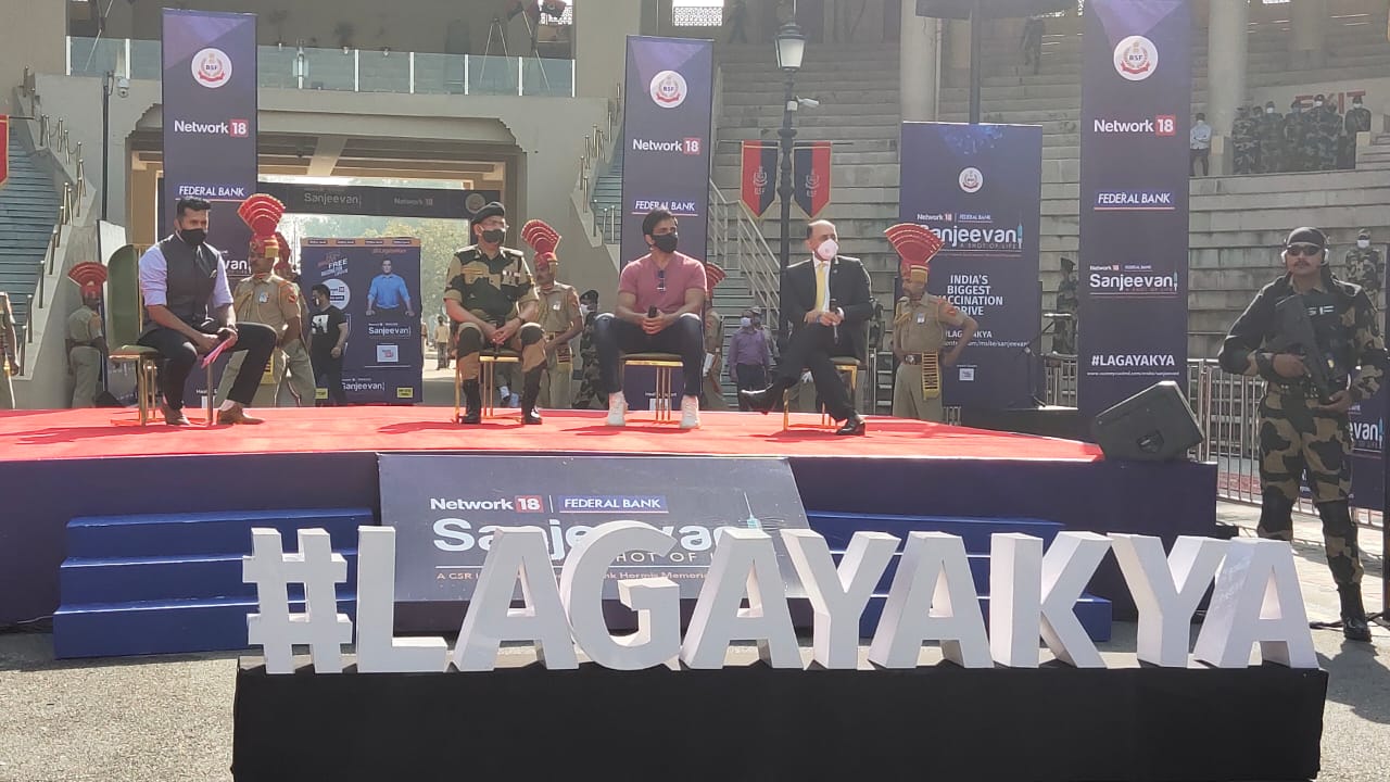 'संजीवनी'चा शुभारंभ! Network 18 आणि Federal Bank यांची लसीकरणाला प्रोत्साहन देणारी मोहीम लाँच