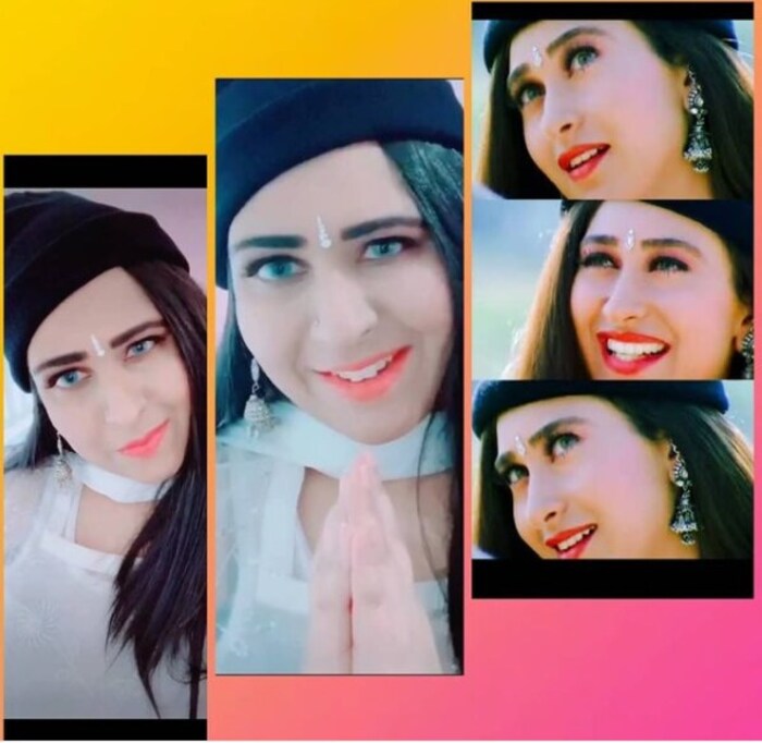 सध्या सोशल मीडियावर काही जुने टिकटॉक व्हिडीओ व्हायरल होत आहेत. त्यामध्ये असणारी मुलगी अगदी करिश्मा कपूरसारखी दिसत आहे.