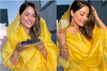 ग्लॅमरस फोटो शेअर करत हिनानं दिल्या रमजानच्या शुभेच्छा; म्हणाली...
