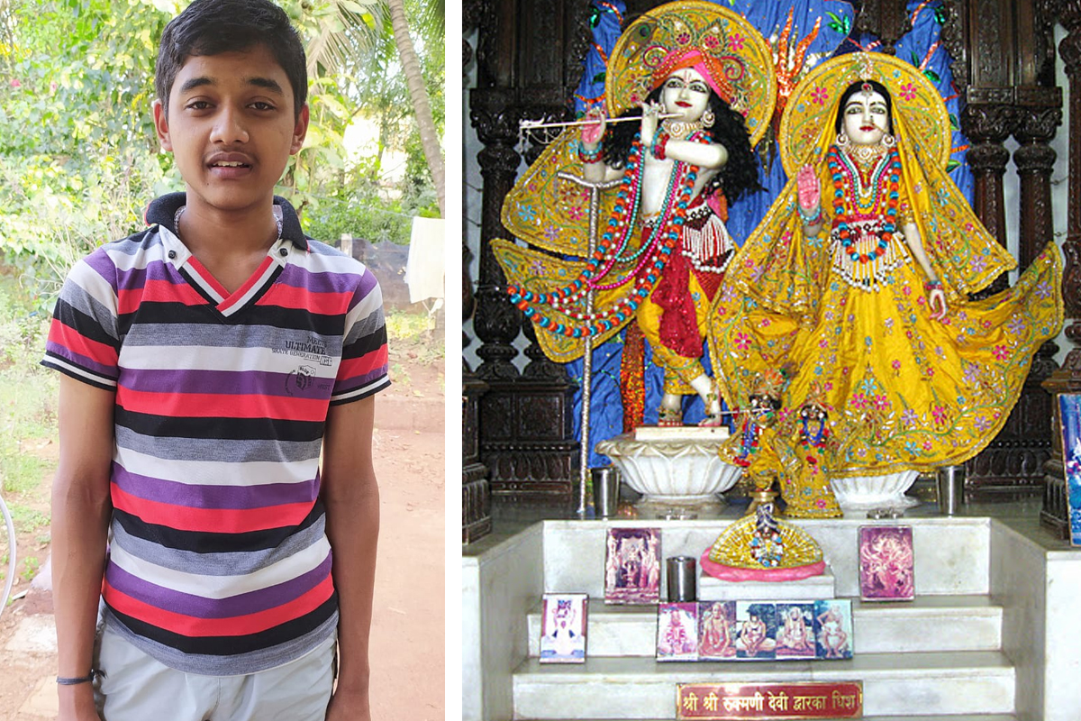 गुहागरहून बेपत्ता झालेला अथर्व थेट सापडला गुजरातल्या इस्कॉन मंदिरात; घरी फोनही करायला नव्हता तयार